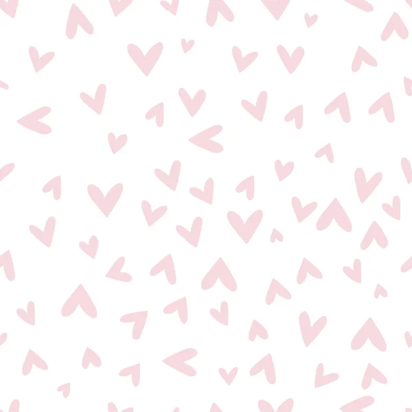Vintage rose hearts pattern — ストックベクタ