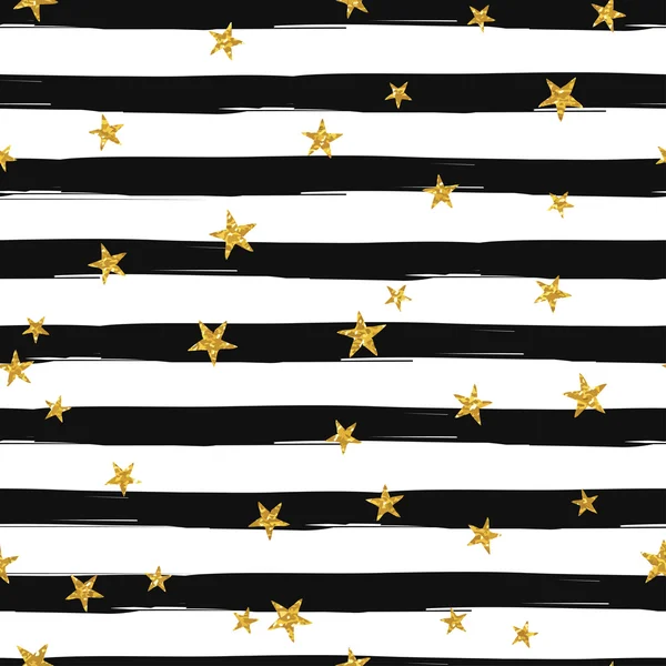 Altın ışıltılı yıldız konfeti