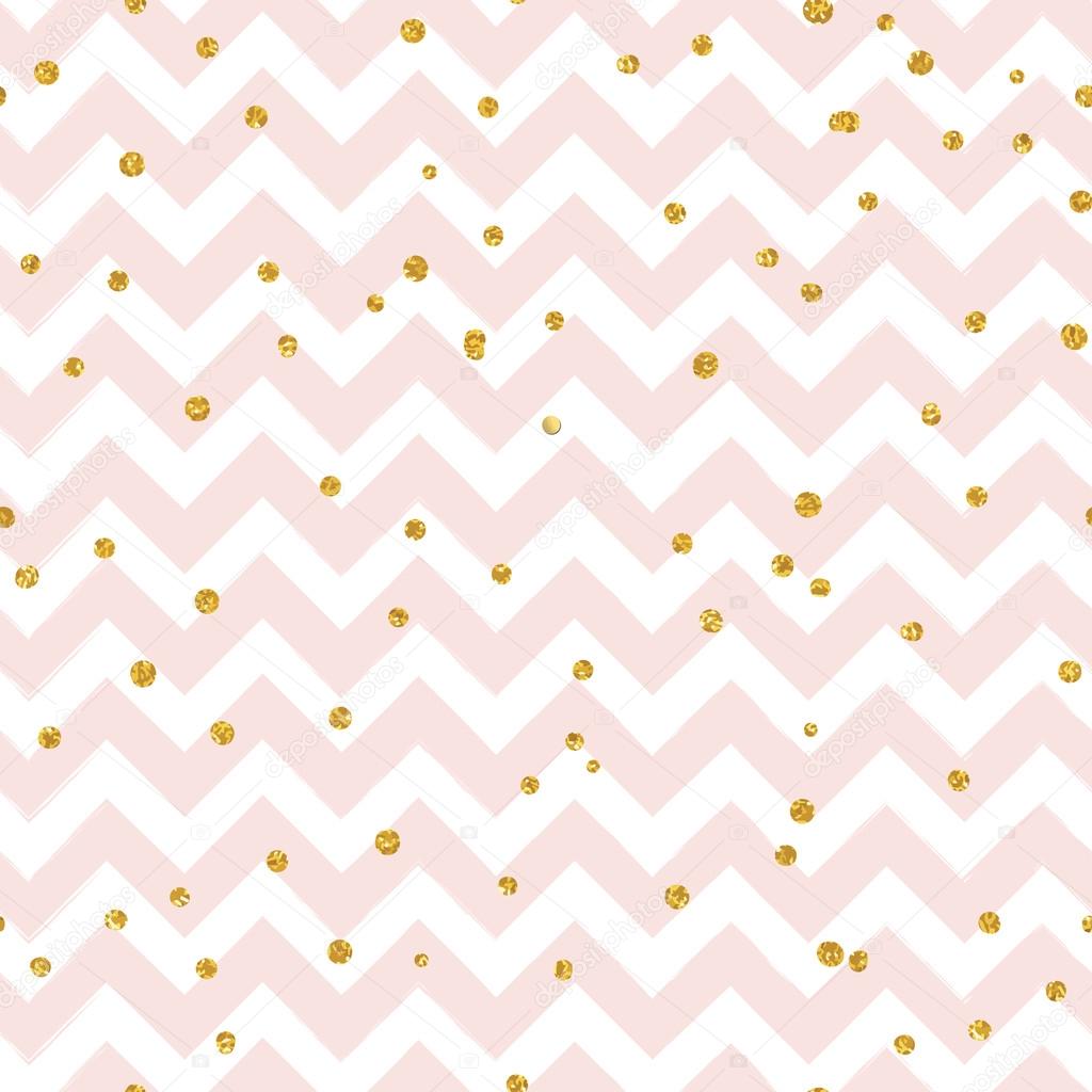 Gold glittering confetti pattern