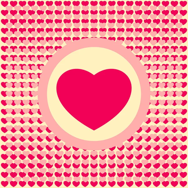 Love heart — Stock Vector