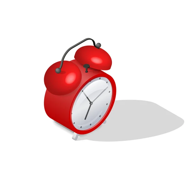 Icono isométrico reloj despertador — Vector de stock