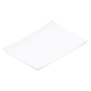 Bir parça kağıt izometrik simgesinin indi