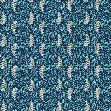 Kusursuz vektör çiçek deseni