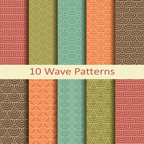 On dalga kalıpları kümesi