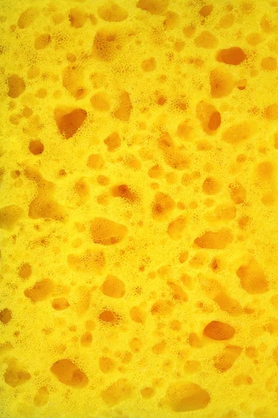 Абстрактный фон поверхности желтой губки — стоковое фото