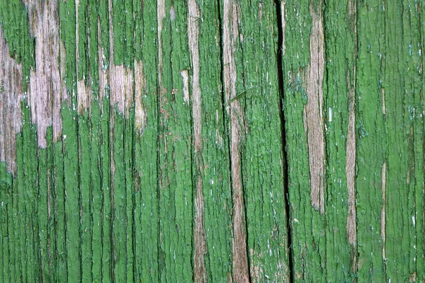 Old Weathered Painted Green Wood Background Texture Vintage Timber Background — Stock Photo, Image