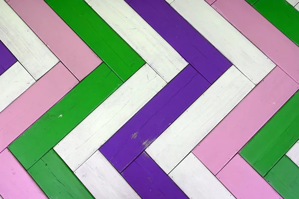 Sfondo o struttura del pannello multicolore in legno con tappetino per parquet — Foto Stock