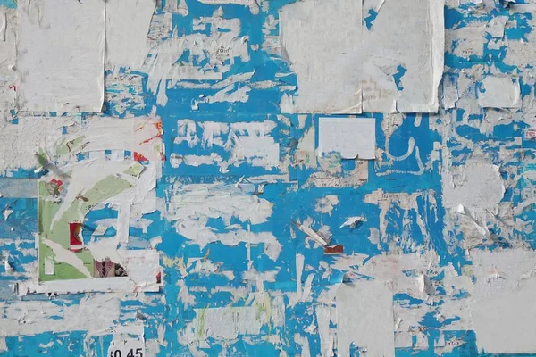 昔のビルボード ウィズ トーン ポスター テキストや画像のためのヴィンテージの背景とテクスチャ 都市の壁は リッピングポスターと Grunge Abstract分離された背景 — ストック写真