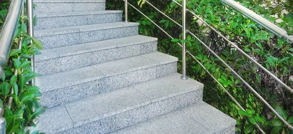 Spiral Staircase Winding Staircase Spiral Stairs Stainless Steel Railing Handrail — Stock Photo, Image