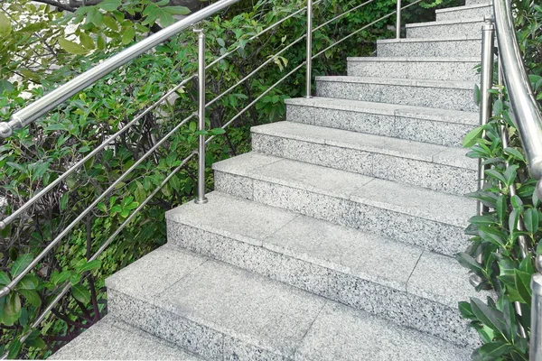 Spiral Staircase Winding Staircase Spiral Stairs Stainless Steel Railing Handrail — Stock Photo, Image