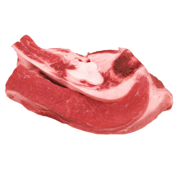 Carne Bovina Cruda Carne Vitello — Foto Stock