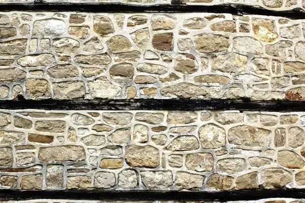 Antique white decorativ stone wall — Stock Photo, Image