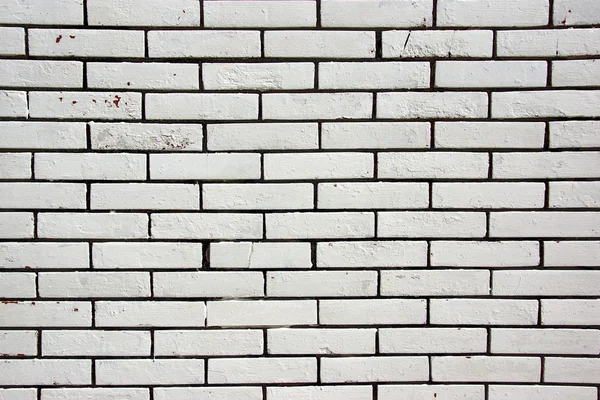 White Textured Brick Wall — Stock Photo, Image