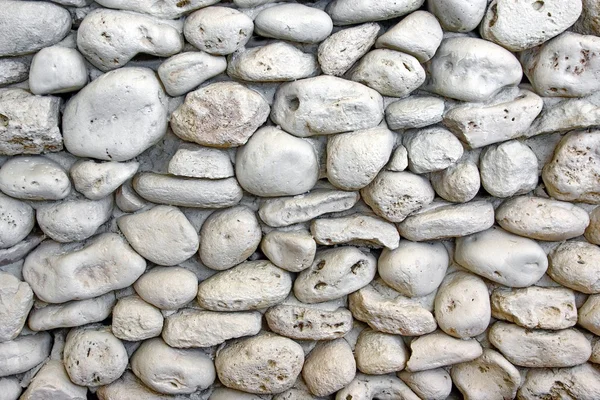 White Stone Wall — Stock Photo, Image