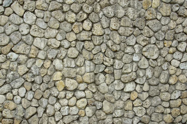 Mur de pierre avec motif carrelé aléatoire — Photo