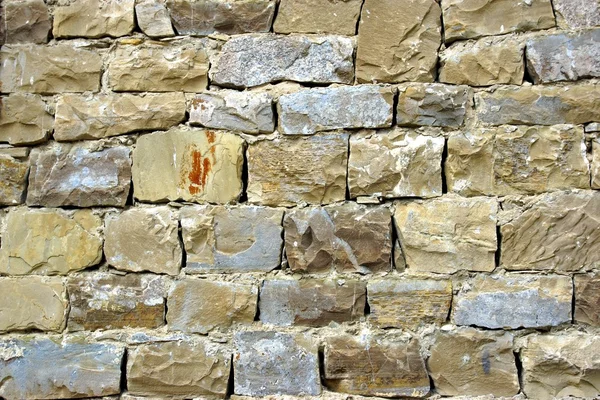 Decorativ mozaika kamenná zeď — Stock fotografie