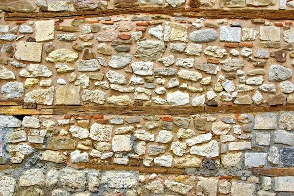 Oude Boulderwand — Stockfoto