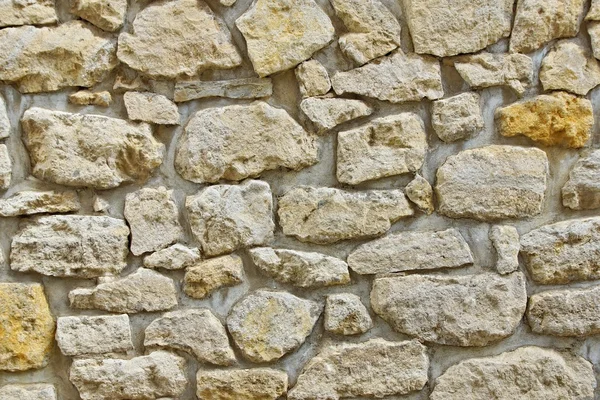 Mur en pierre mosaïque décorative — Photo