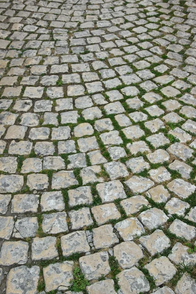 Kopfsteinpflasterstraße — Stockfoto