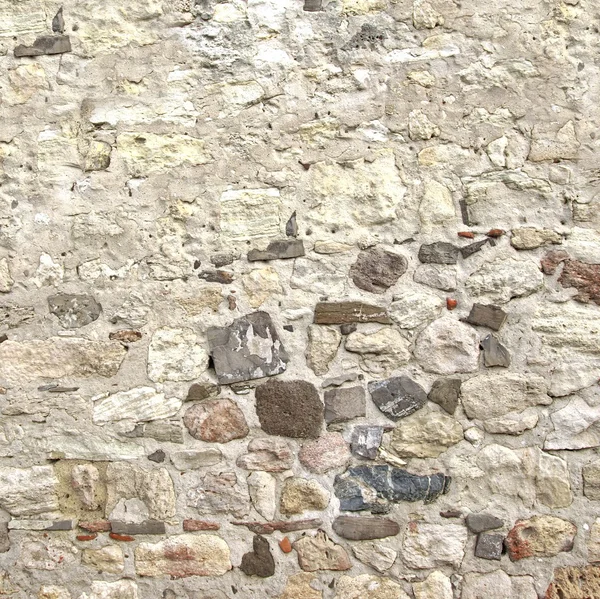 Witte betonnen stenen muur — Stockfoto