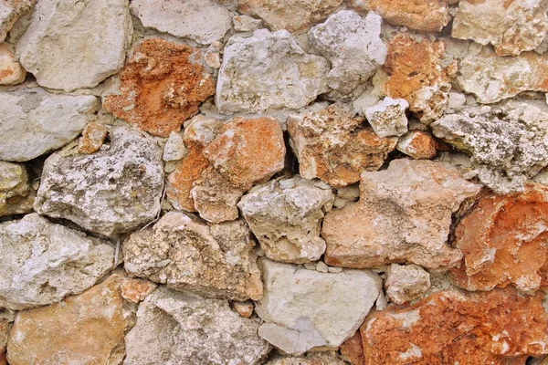 Antico muro di pietra — Foto Stock