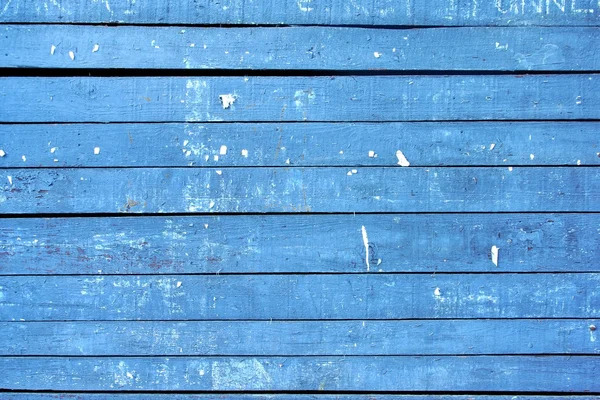 Stare drewniane Billboard niebieski — Zdjęcie stockowe