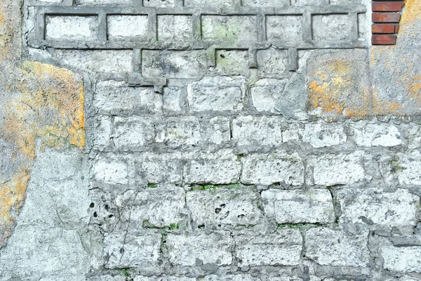 损坏的石膏墙 — 图库照片