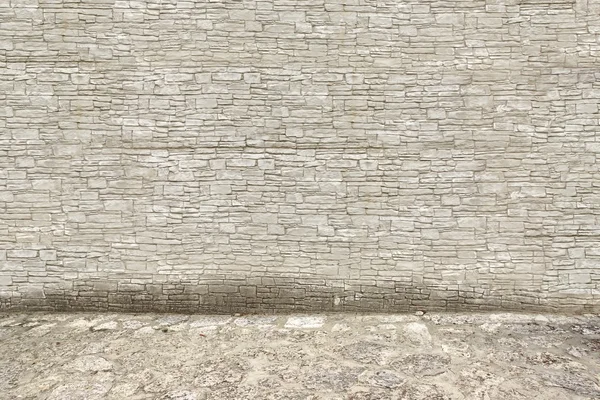 Grey Stone Wall and Floor — Stock Photo, Image