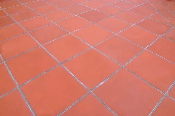 Terracotta Tailed Floor — Stock Photo, Image