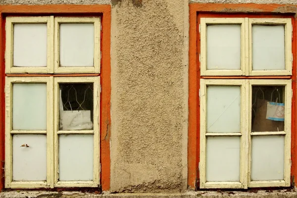 Two Old Windows — Stock Photo, Image