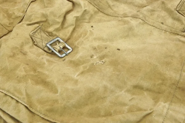 Погодні військові Полотно сумка Текстурований фон — стокове фото