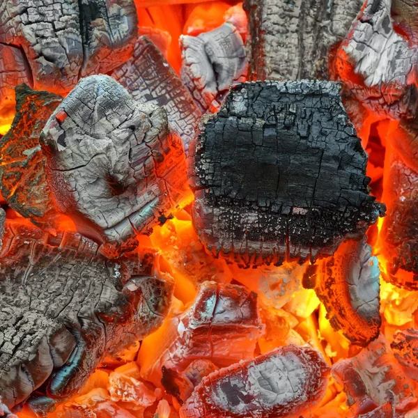 Hot Charcoal — Stock Photo, Image