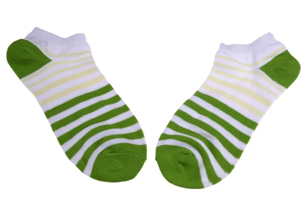 Paire de chaussettes Olive et RoseStriped Ladies — Photo