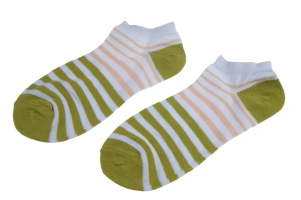 Paire de chaussettes Olive et RoseStriped Ladies — Photo