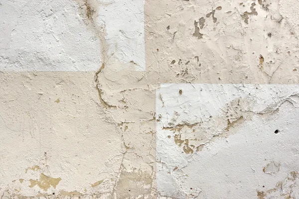 Трещины в бетонных стенах — стоковое фото
