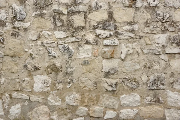 古い白い石の壁の背景テクスチャ — ストック写真
