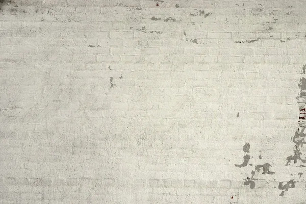 Textura de pared de ladrillo blanco vintage rústico — Foto de Stock