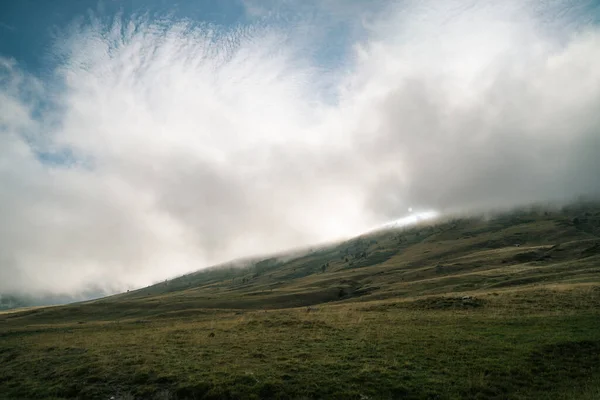 Cerro Hierba Verde Las Tierras Altas Los Pirineos — Foto de Stock