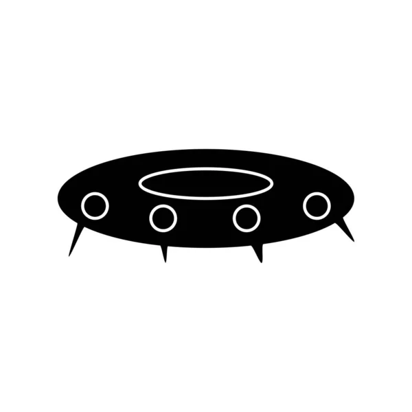 Икона Летающей Тарелки Пришельцев Нло — стоковый вектор