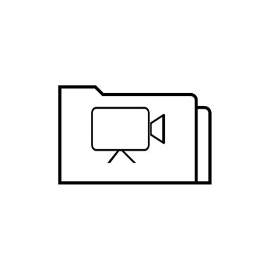 Kamera işaretli dizin. Video galerisi