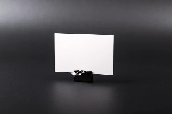 Tarjetas aisladas en negro —  Fotos de Stock