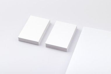 Kartvizit beyaz izole