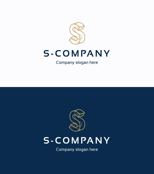 S Company logo — Stock Vector