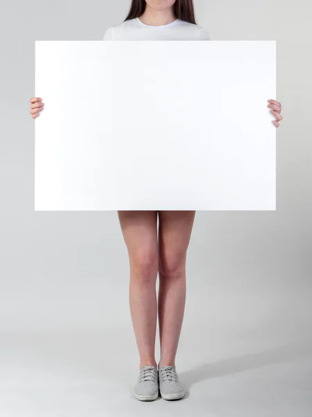 Blanko-Plakat — Stockfoto