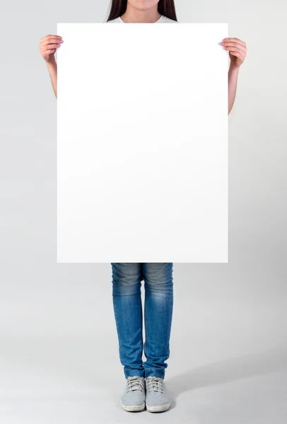 Blank poster — Stock Photo, Image