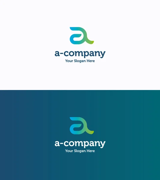 A-firmą logo — Wektor stockowy