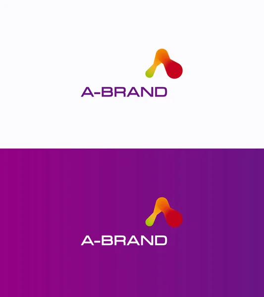 A-Company logo — Stock Vector