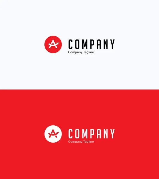 Een bedrijf pijl Logo — Stockvector