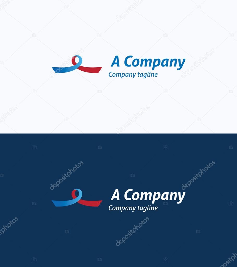 A Company ribbon Logo