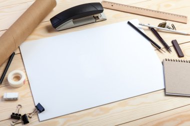 Tasarımcı işyeri mock-up
